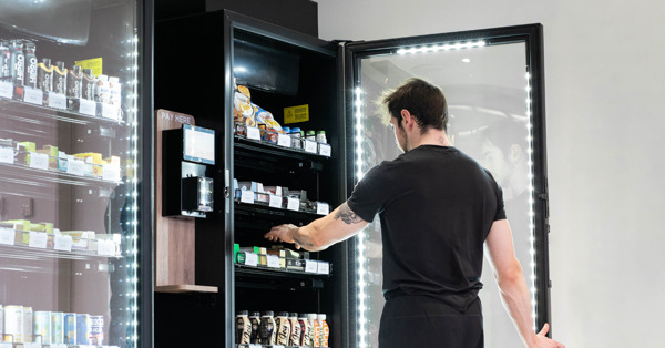 Preview: JIMS introduces the healthiest vending machines on the market in its gym