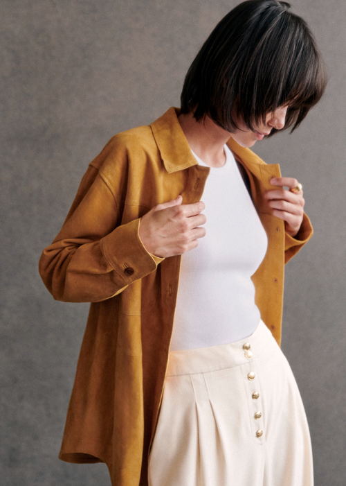 Sézane - Veste Régine Ocre