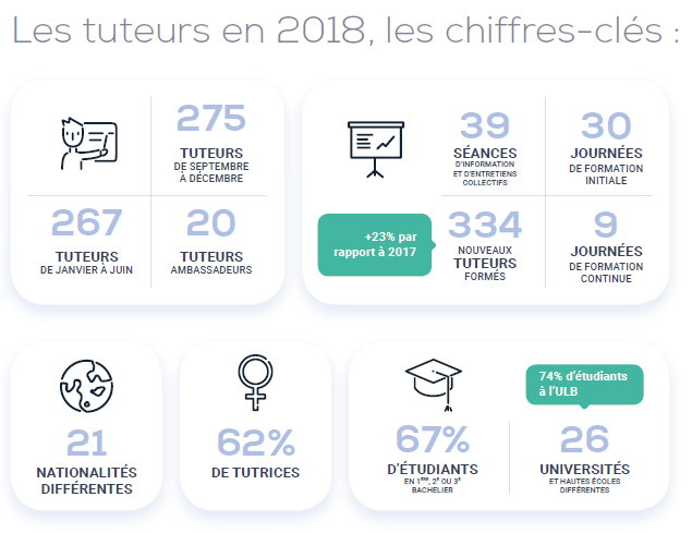 Profil des tuteurs en 2018