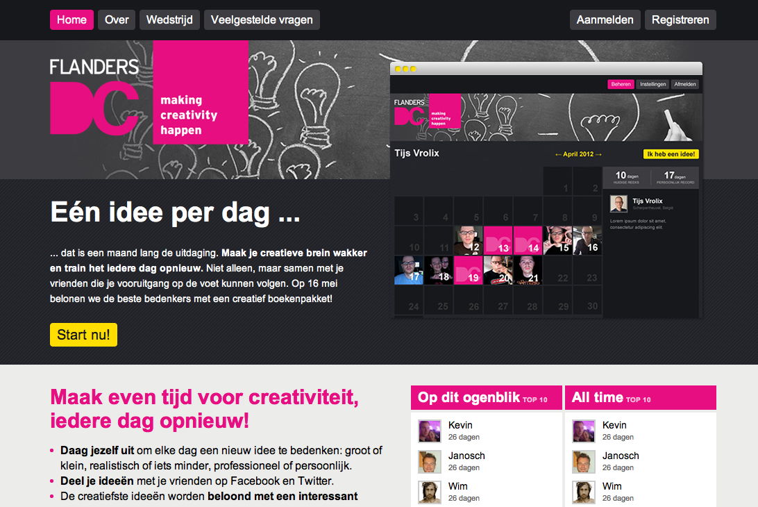 Loop platform: creatieve samenwerking  voor Yappa en Tijs Vrolix