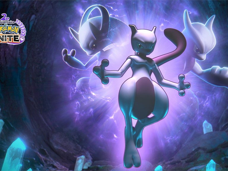 Mewtwo débarque dans l’arène de Pokémon UNITE pour fêter le deuxième anniversaire du jeu