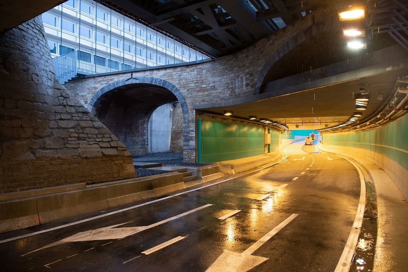 Autotunnel Kipdorpbrug ©Noorderlijn 