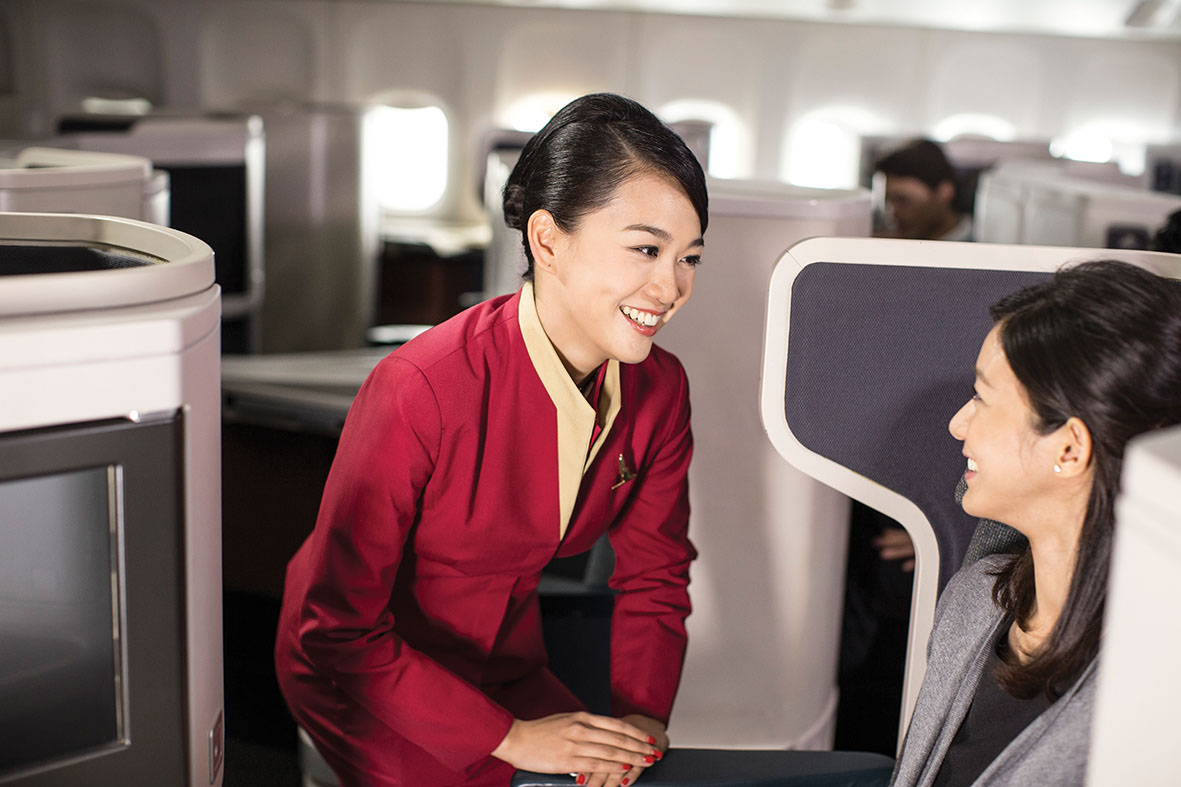 cathay pacific staff travel