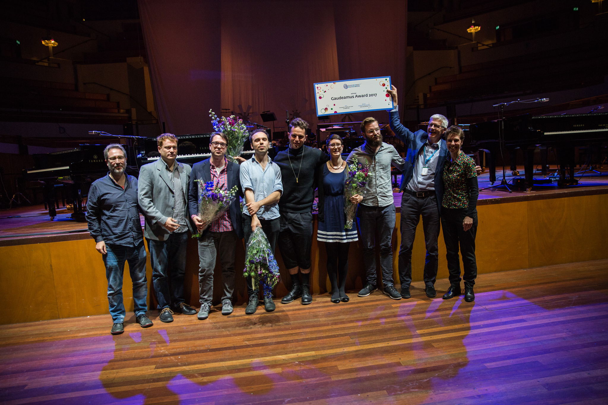 Joe Cutler, Christopher Trapani, Chaz Underriner, Ivan Vukosavljevic, Ethan Braun, Sky Macklay, Aart Strootman, Henk Heuvelmans, Mayke Nas (c) Herre Vermeer