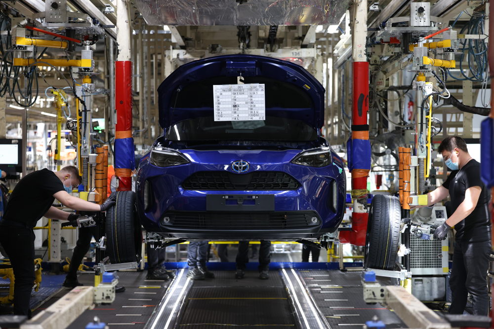 Production Yaris Cross 1st generation