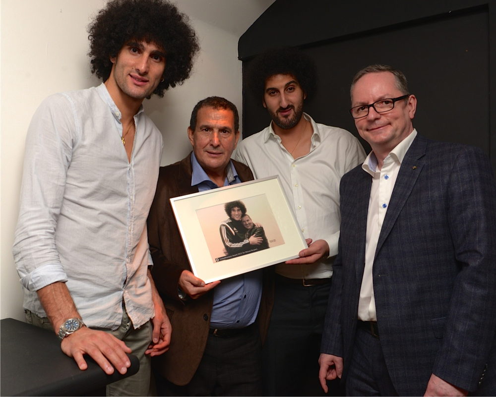 United Humans Award - Marouane Fellaini et son père Abdellatif Fellaini