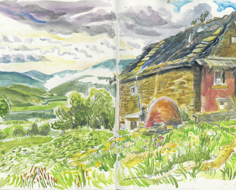 Expo ‘Halfweg’ van stripmaker Jeroen Janssen in de Bib Leuven Tweebronnen