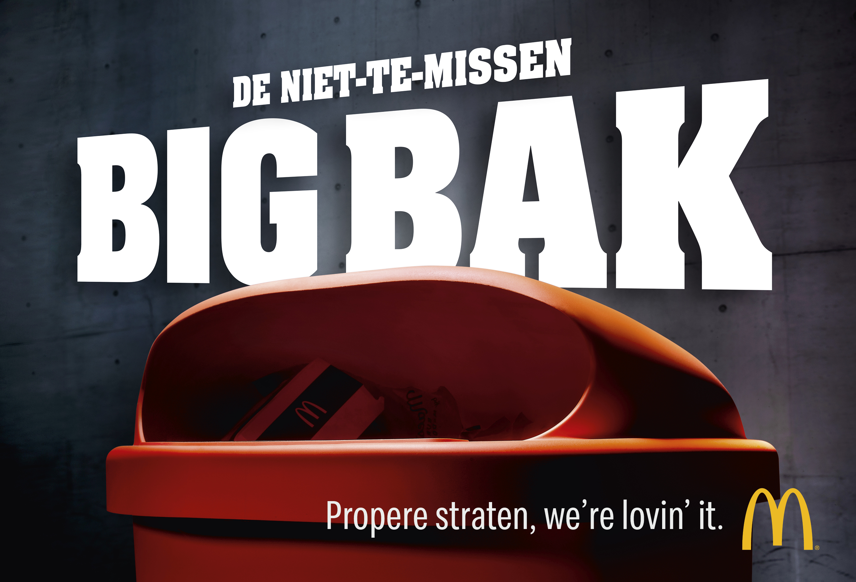 McDonald’s® en TBWA maken reclame voor… euh… vuilbakken?!