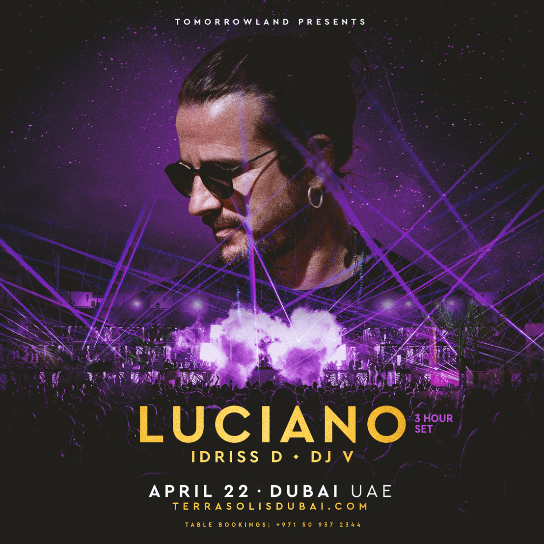 Terra Solis Dubai by Tomorrowland Presents Luciano