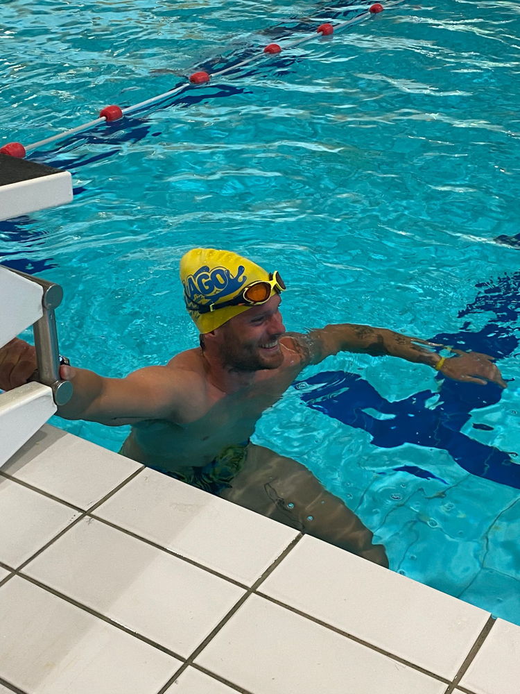Laatste training voor Matthieu.