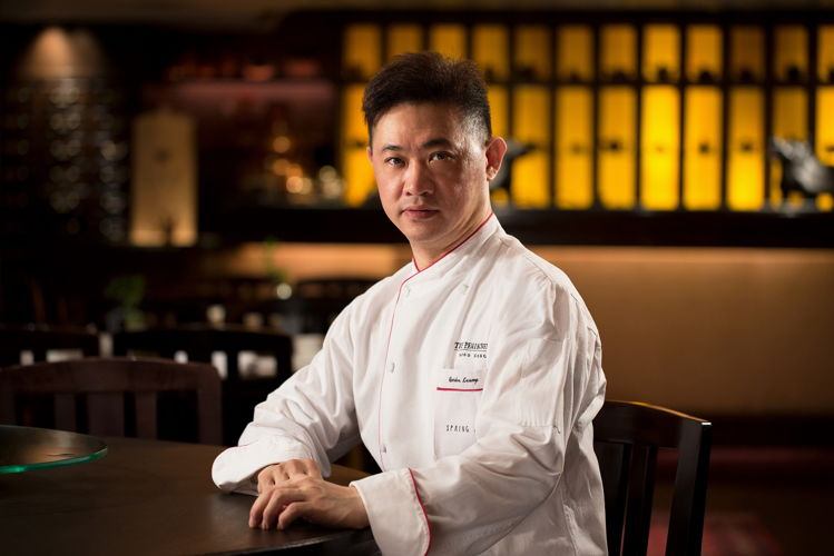 Chef Gordon Leung, chef ejecutivo de cocina china de The Peninsula Hong Kong