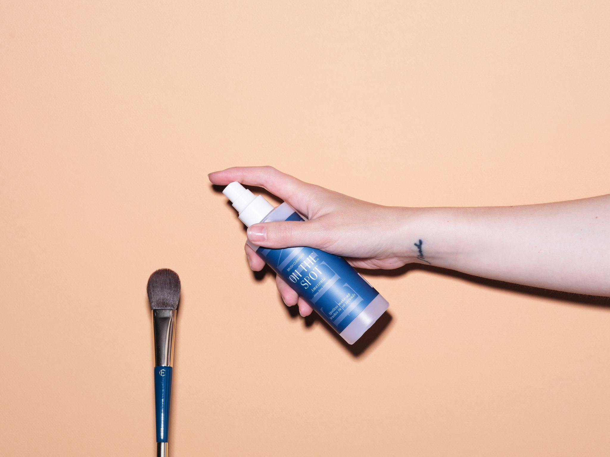 Backstage Buzz: 'On The Spot' Brush Cleanser Captivates Makeup Pros at Fashion Week