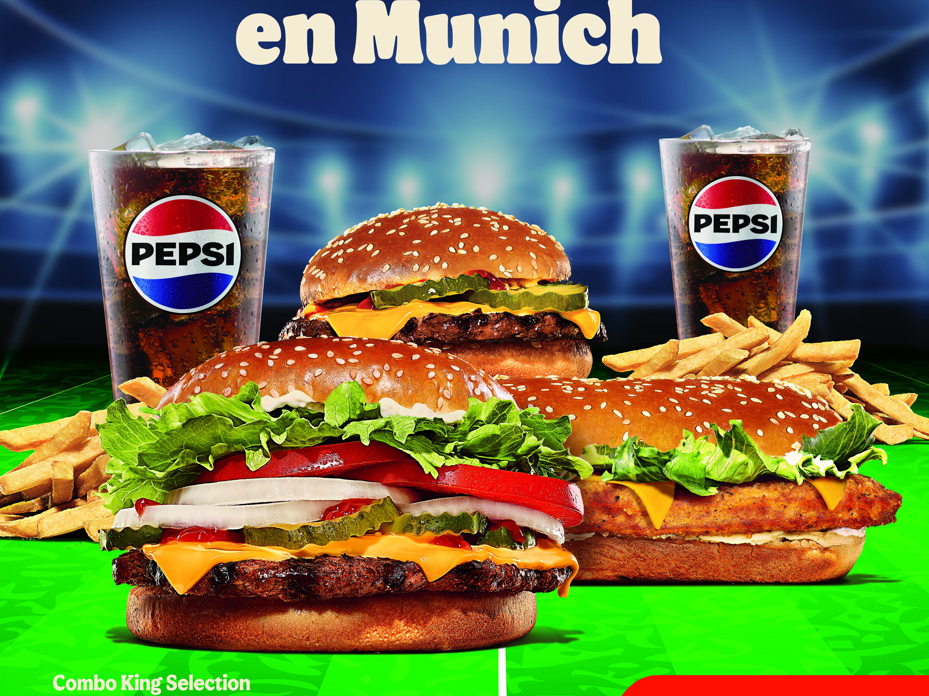Burger King te lleva a la final en Múnich 