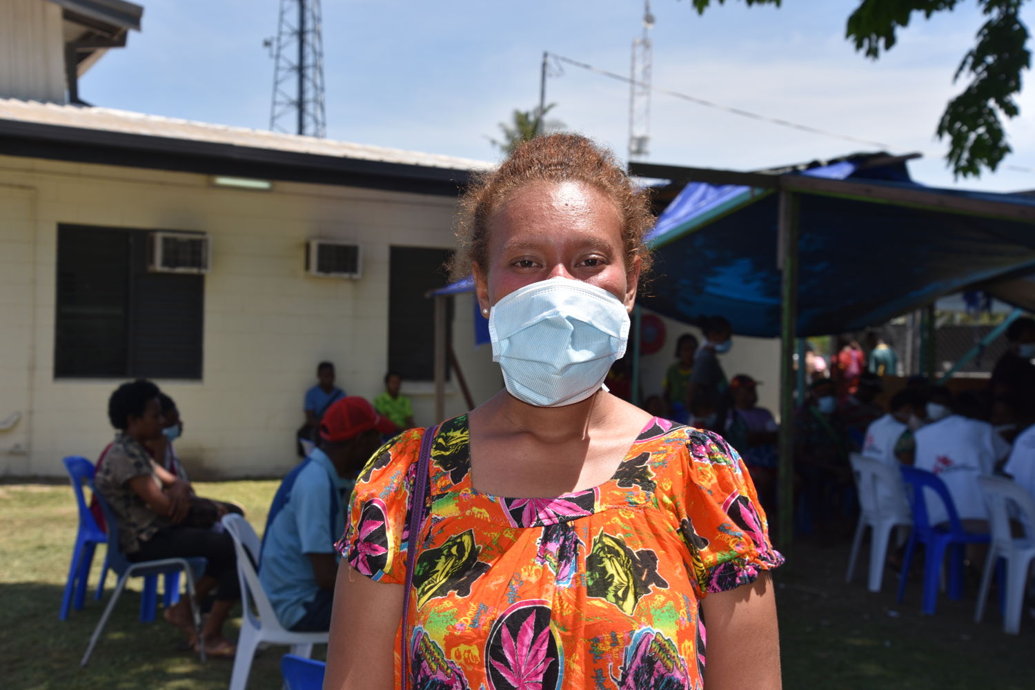 Giakila was diagnosed with drug-resistant TB at Gerehu Hospital, Port Moresby, where MSF supports TB treatment and diagnosis.

Credit: 
Sophie McNamara/MSF. Taken 21 November, 2017.

Additional:
Giakila was five months’ pregnant when she became seriously ill, and ended up losing her baby.
She visited private hospitals where she was diagnosed with malaria and pneumonia, before coming to Gerehu Hospital, where MSF supports TB screening, treatment and diagnosis.
“Losing a child was very hard for me, and I really wanted to know what was going on with me. So we came to Gerehu clinic and they advised me that I had TB.”
Giakila was diagnosed with multidrug-resistant TB, which involves two years of treatment including daily injections in the early stages.
“I was scared at first, because there were too many medicines that I was taking. But then it started helping me to recover some of the loss that I encountered, so I was happy taking these medicines.”
