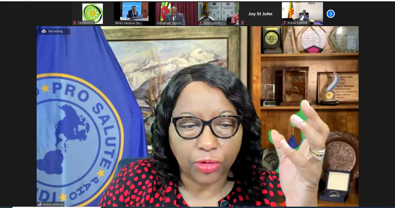 Dr. Carissa Etienne, Executive Director of the Pan American Health Organisation