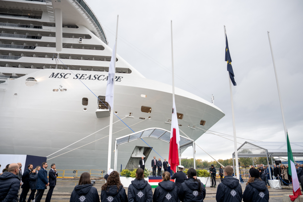 MSC Cruises verwelkomt een nieuw schip, MSC Seascape !