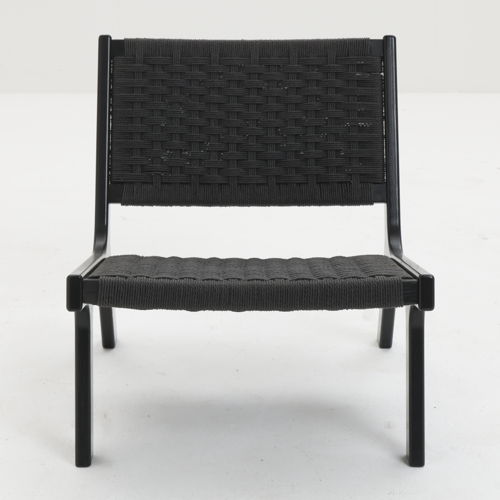 Habitat Faro Woven Lounge Chair - Black, £150