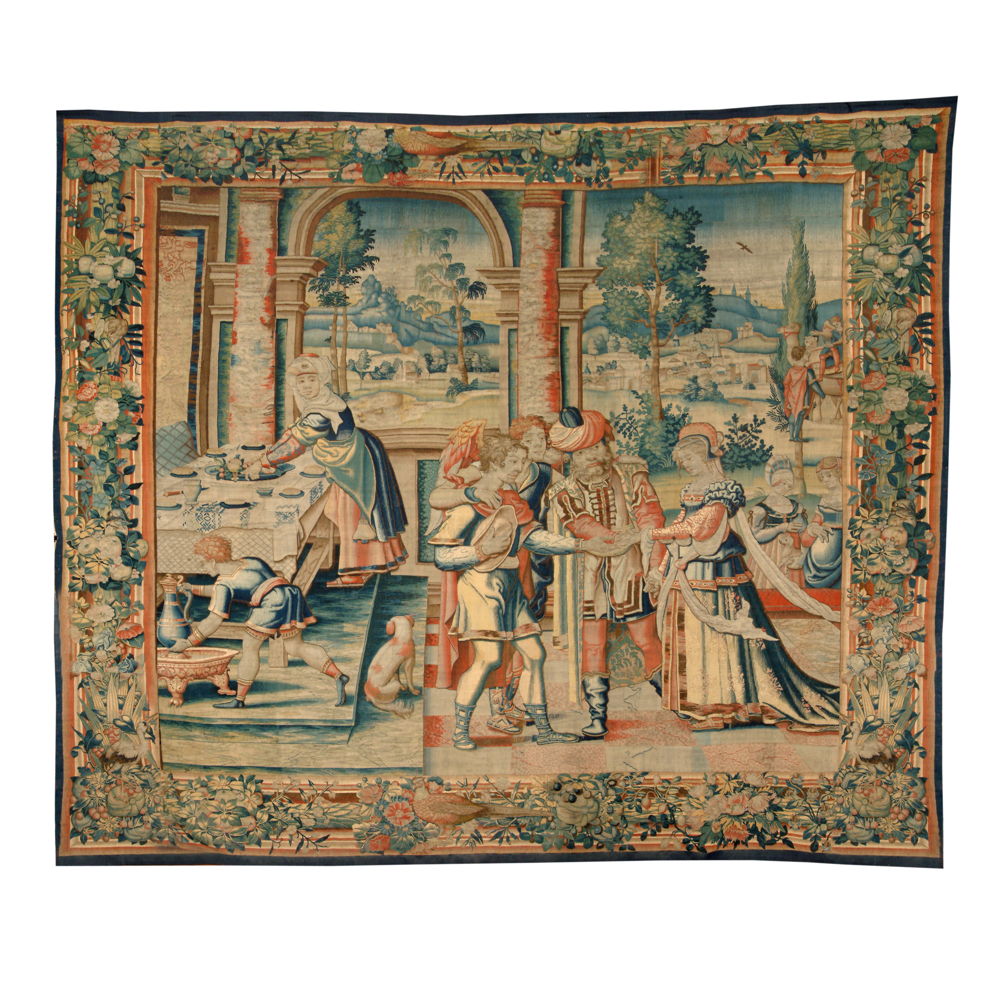 Tapestry from the Tobias Series, c. 1540, Collection Gaasbeek Castle