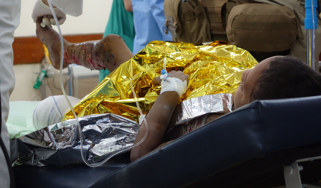 Irak: des dizaines de blessés de guerre, dont des femmes et des enfants, traités dans l’hôpital MSF de Mossoul Ouest