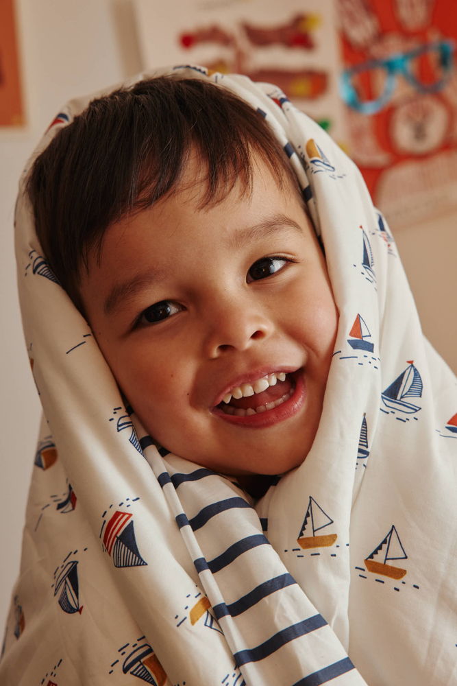 Campaign image: La Redoute Intérieurs x Petit Bateau