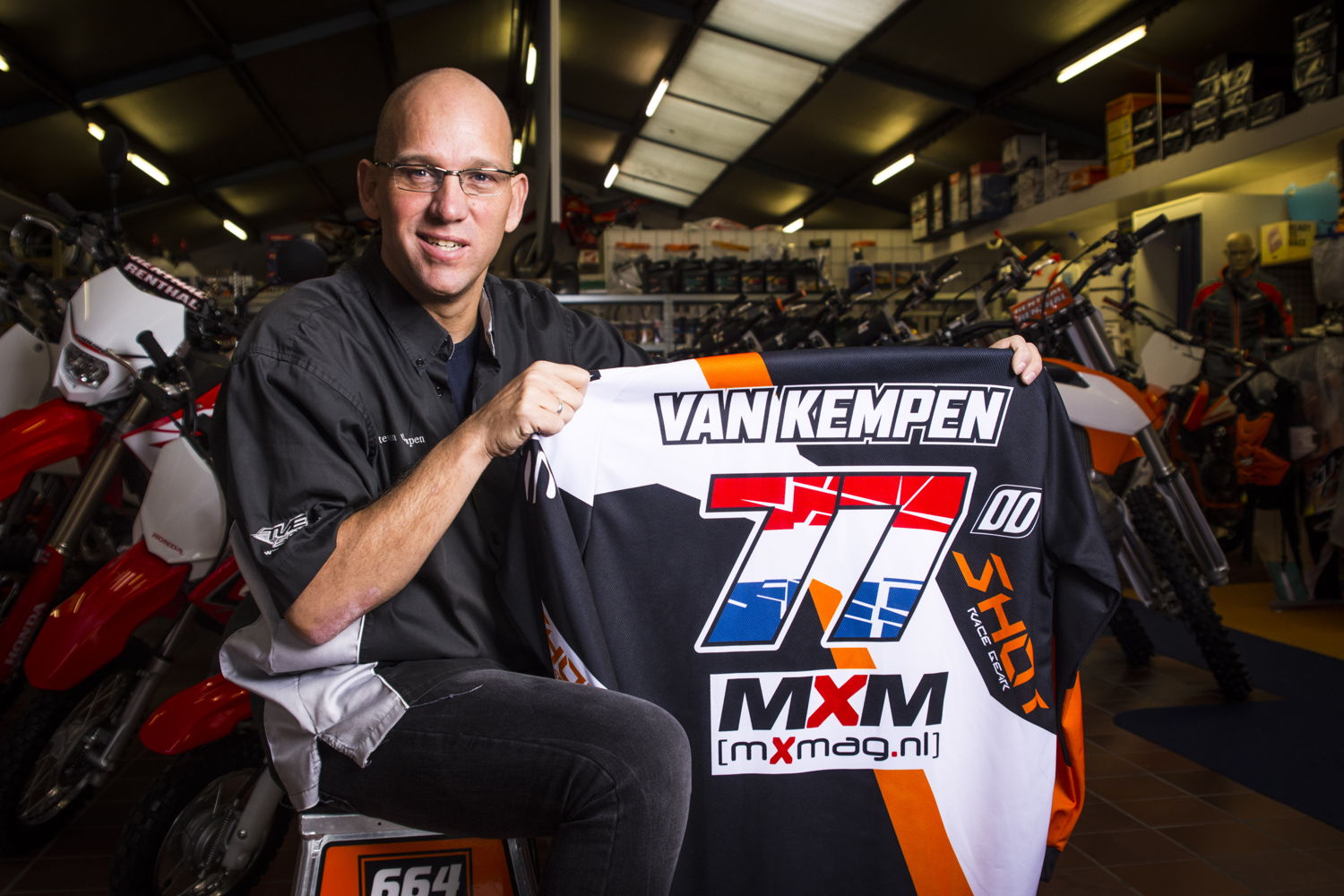 Steven Van Kempen, chief editor MXMag.nl - Photo: Dieter Jans