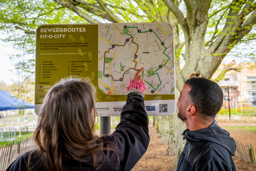 Leuven vernieuwt Fit-o-city met drie beweegroutes in het centrum