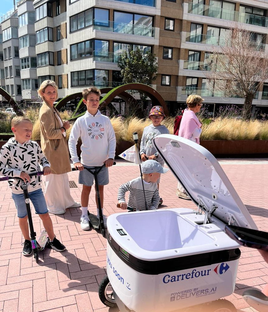 Robot Carrefour - Knokke