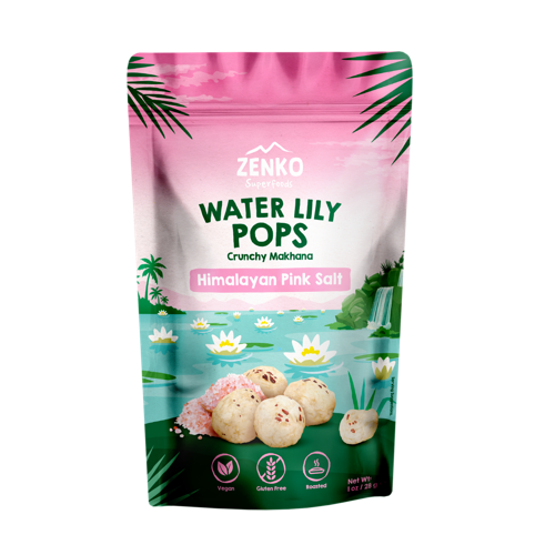 Zenko Water Lily Pops Himalayan Pink Salt (28g) - 2,49EUR