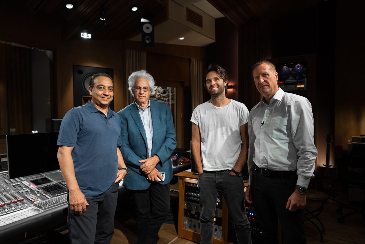 [L - R] PK Pandey (AVN | SYS), John Storyk (WSDG), Maxime Le Guil (MWTM), Dirk Noy (WSDG)