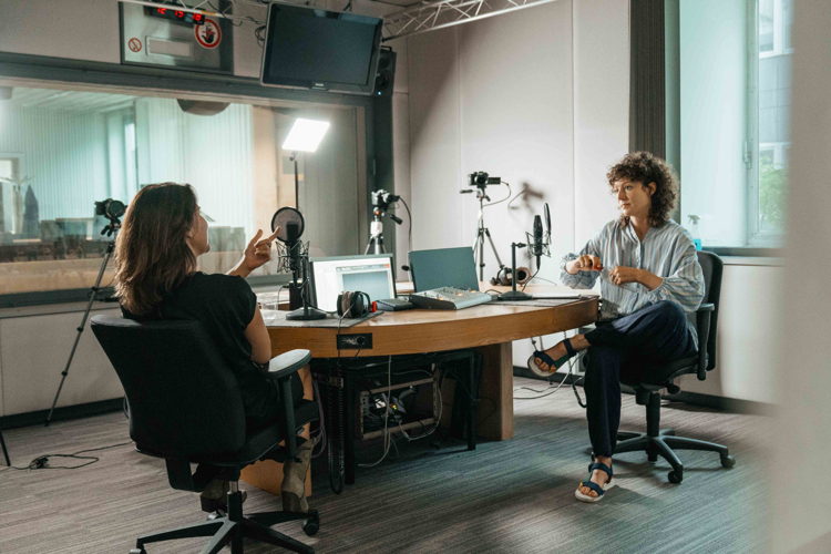 De jaren: Heleen Debruyne interviewt Valerie Van Peel – © VRT/Kaat Pype