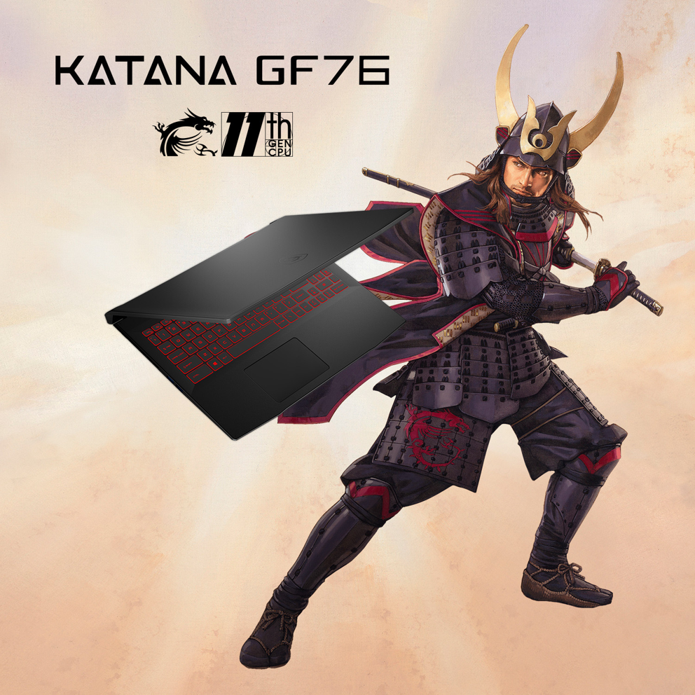 Katana GF76 und GF66: Laptop der Meister