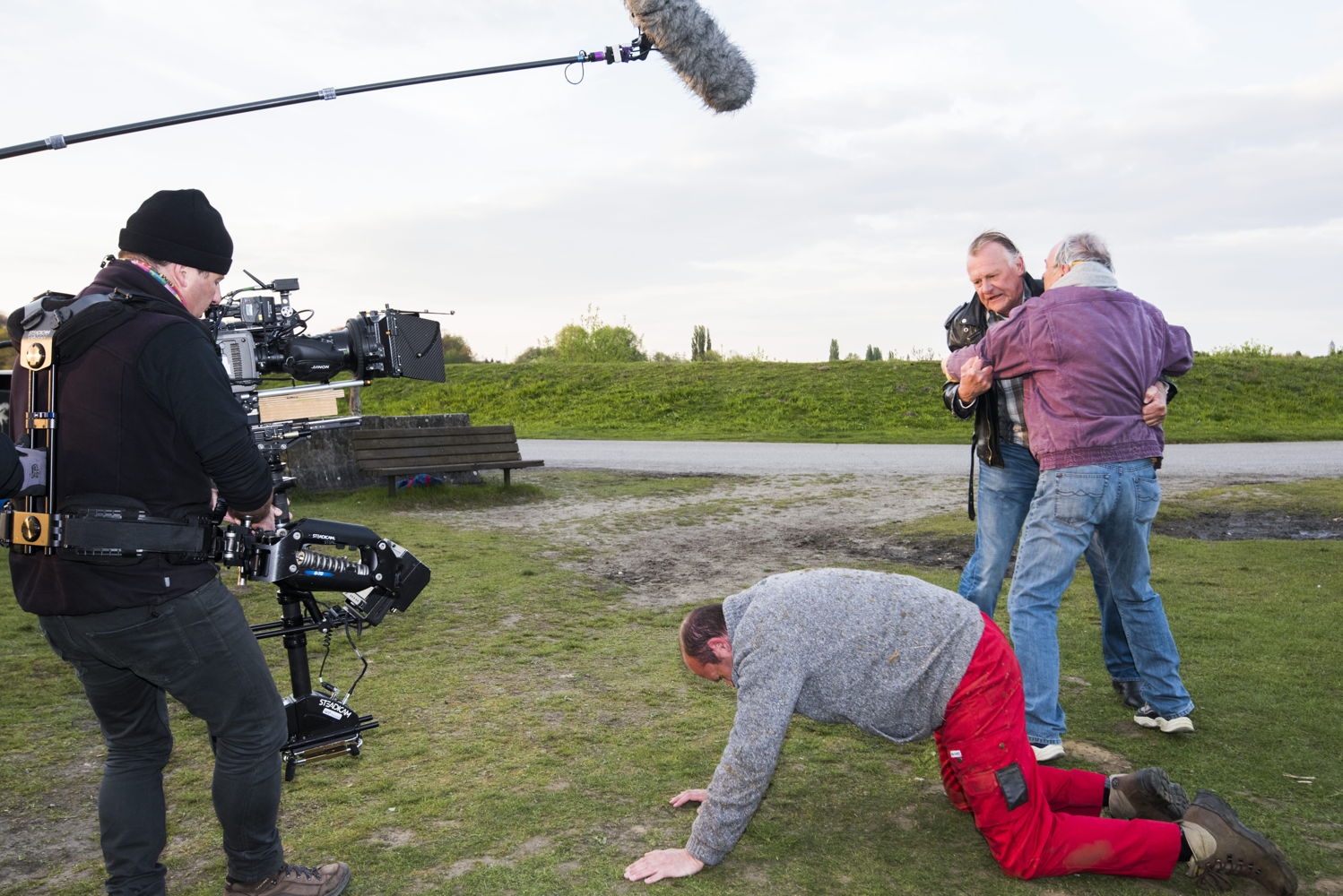 Scène wordt opgenomen (c) Alex Vanhee/VRT