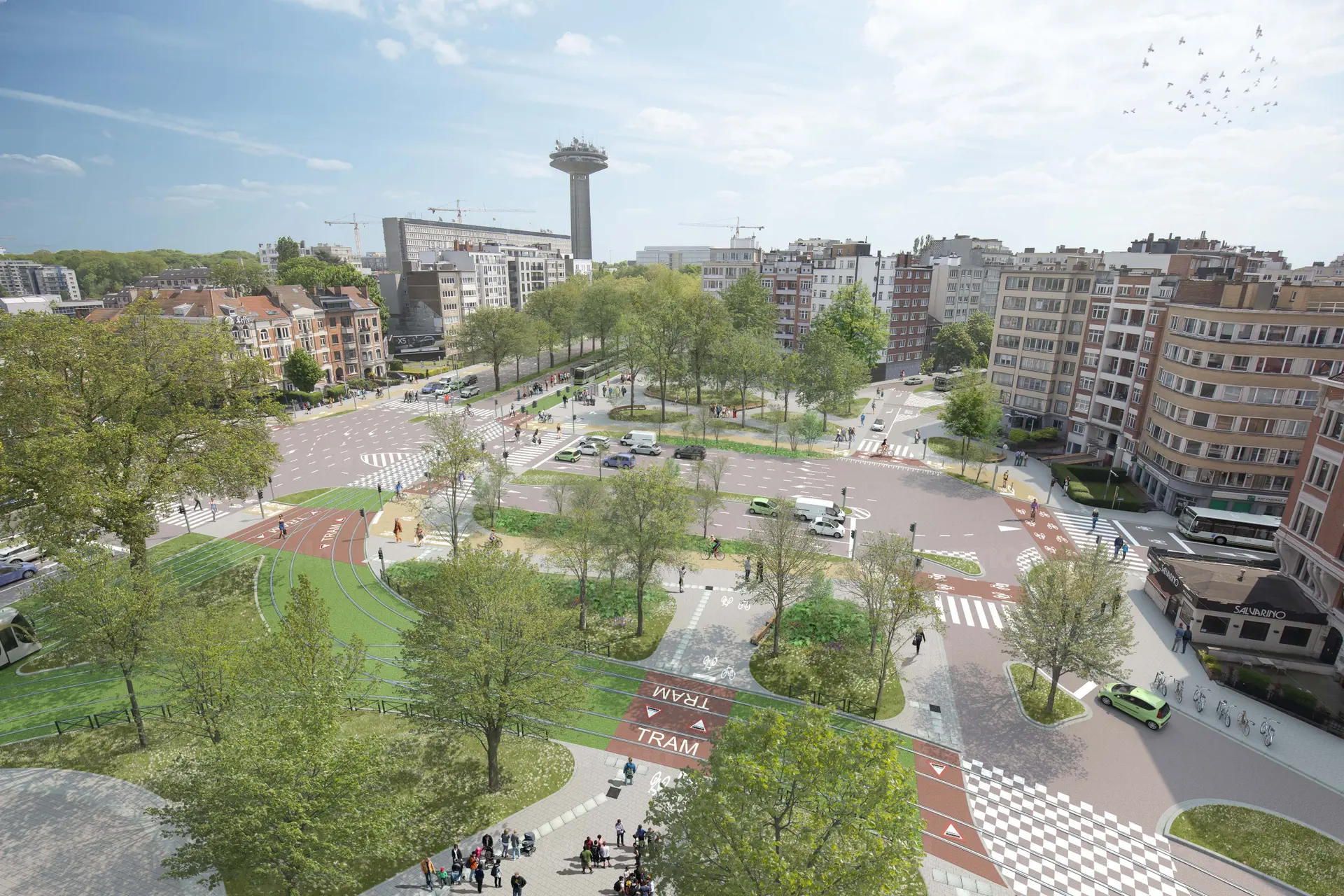 Stedenbouwkundige vergunning afgeleverd voor herinrichting van het Generaal Meiserplein
