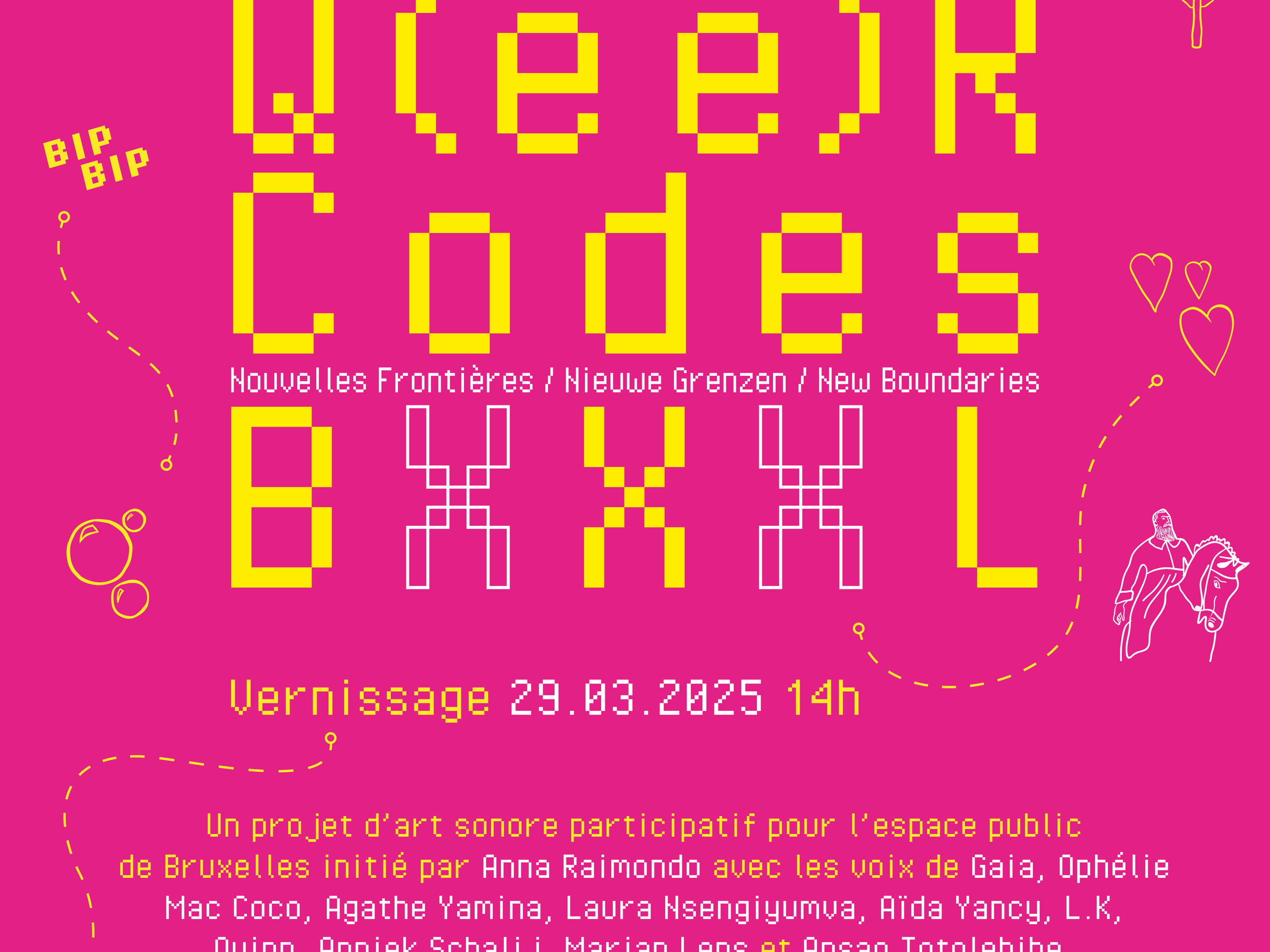 [29/3/25] INVITATION INAUGURATION Q(EE)R CODE