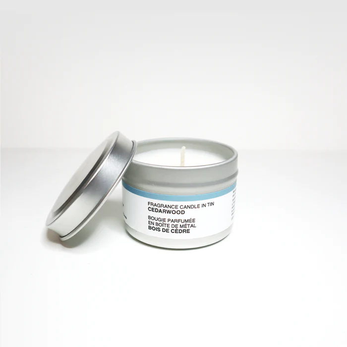 MUJI Mini Tin Candle - Cedarwood, $9.90, muji.us