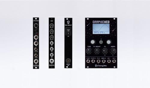 Erica Synths Announces Three New Eurorack Modules and Graphic VCO Firmware Update