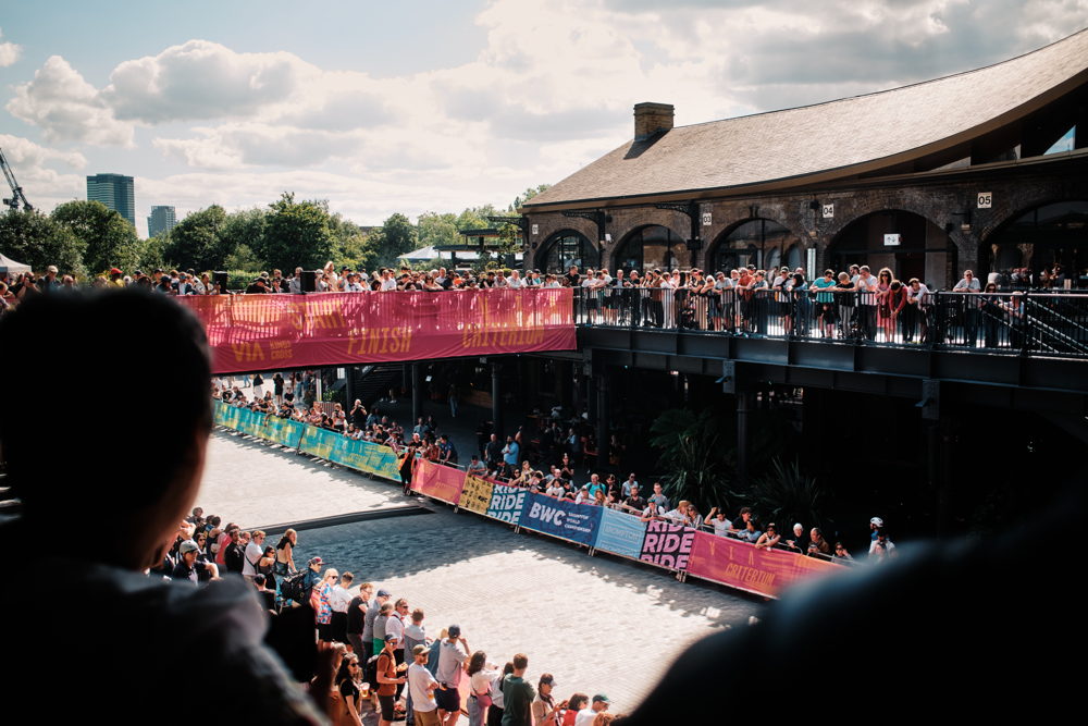 Coal Drops Yard offers amazing vantage points of the racing