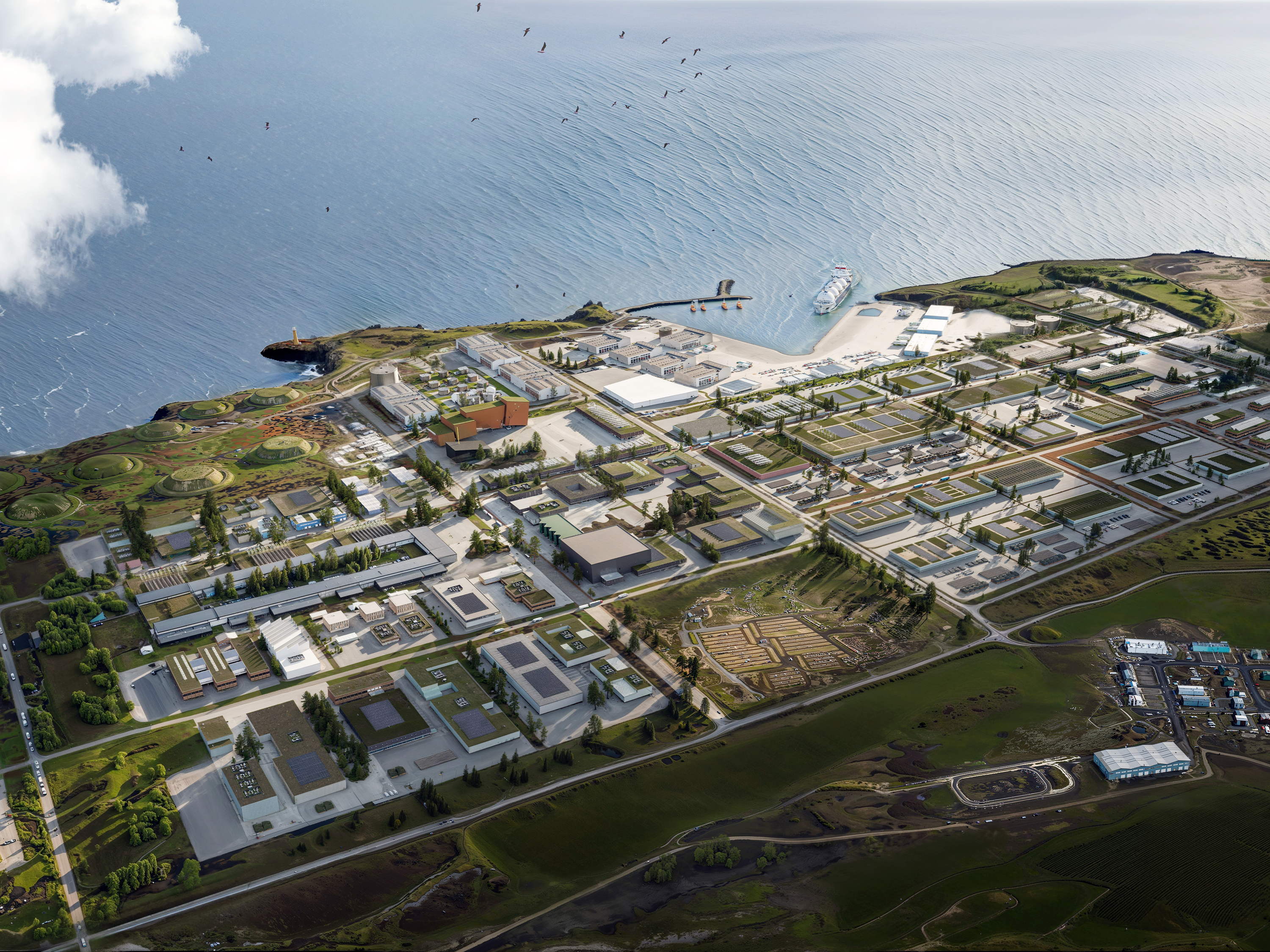KCAP Finalise the Helguvik-Bergvik Framework Plan, in Iceland