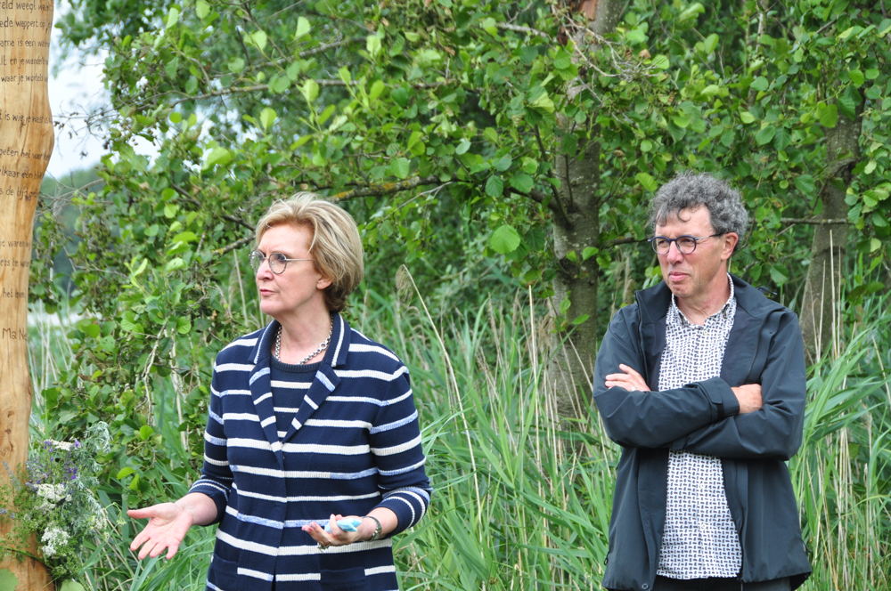 (c) Anke Berckmans - Marc Michils van Kom op tegen kanker en Ann Schevenels, gedeputeerde Vlaams-Brabant