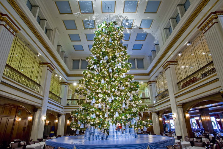 Árbol de Navidad en Macy's