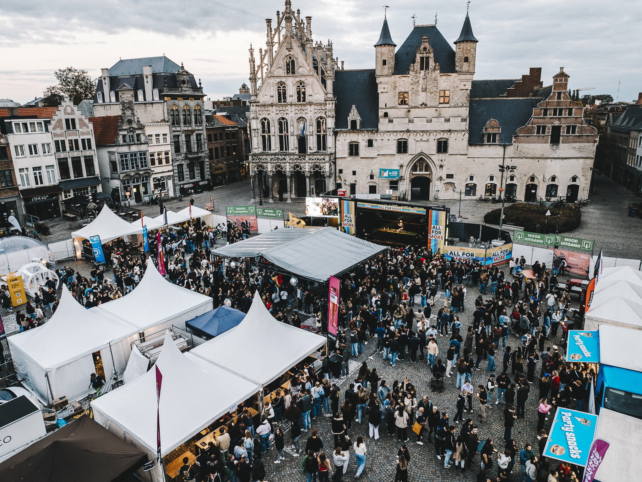 Mechels festival All for More trapt academiejaar af