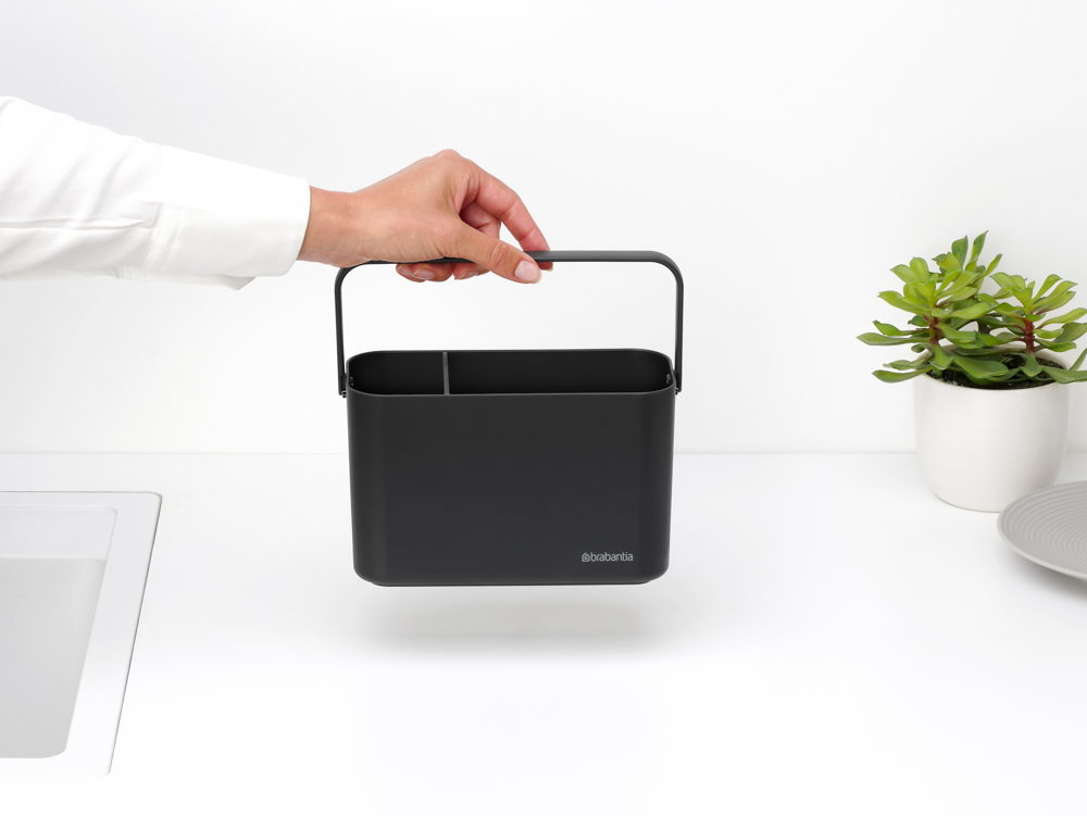 SinkSide Cleaning Caddy - Dark Grey - 8710755233302 Brabantia_6_NR-41251