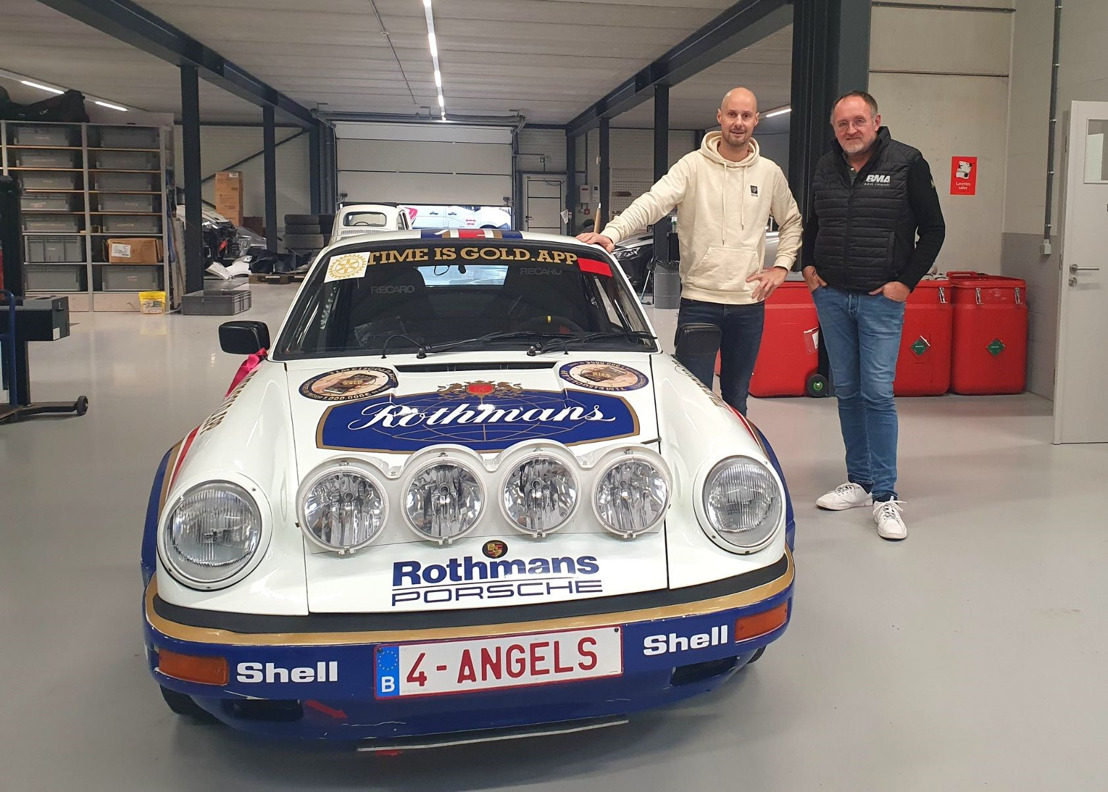 Ex-wereldkampioen wielrennen Tom Boonen maakt met BMA Porsche 911 zijn debuut in Legend Boucles @Bastogne