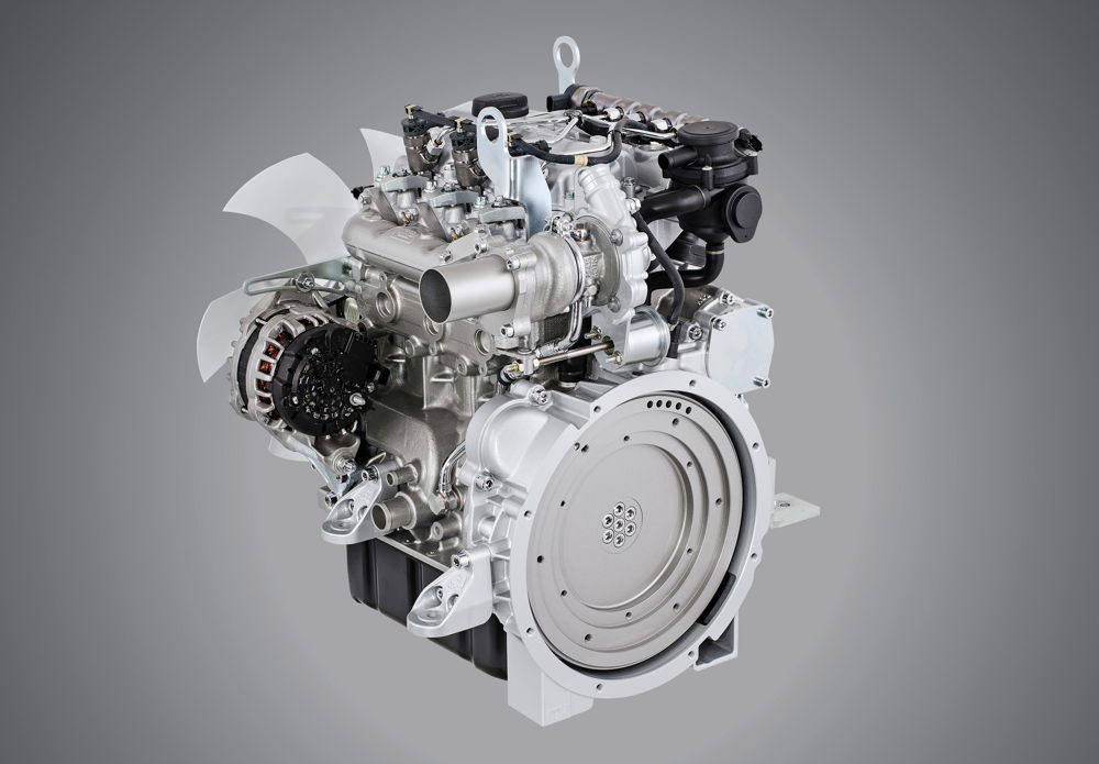 Hatz 3H50T diesel engine with high torque and an output below 19 kilowatts