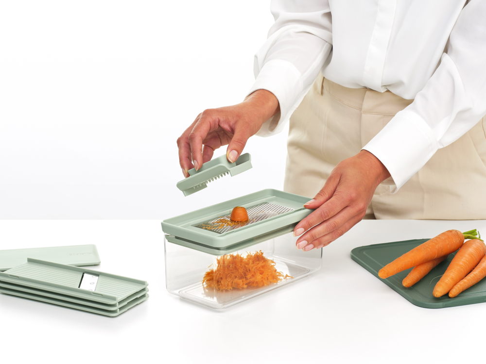 Tasty+ Slicer and Grater Set - Jade Green - 8710755145469 Brabantia_6_NR-40997