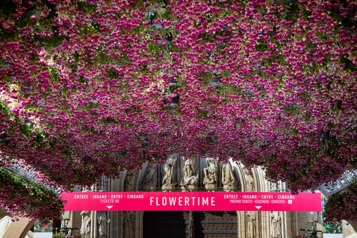 Flowertime : Quand l’Hôtel de Ville de Bruxelles prend des allures de Jardin d’Eden…