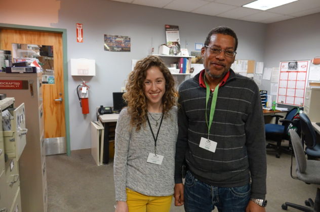 HANNAH BRILLING, CO-OP NUTRITIONIST, AND DOREN HALL, LEBANON STORE MANAGER