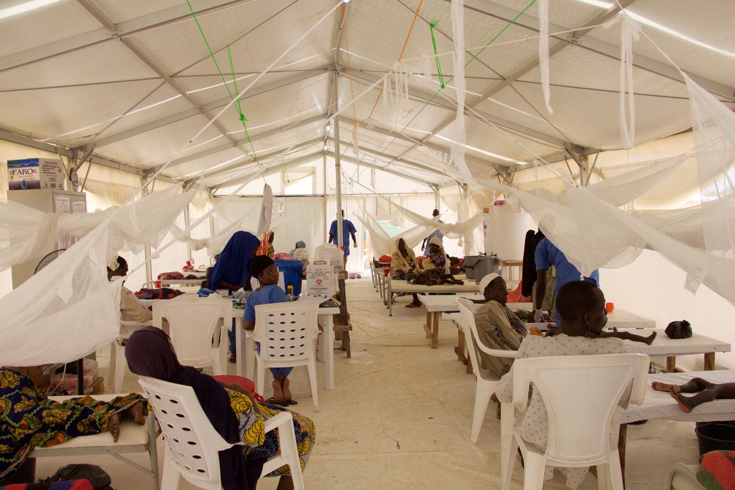 MSF’s Cholera Treatment Unit (CTU) in Dala, Maiduguri.