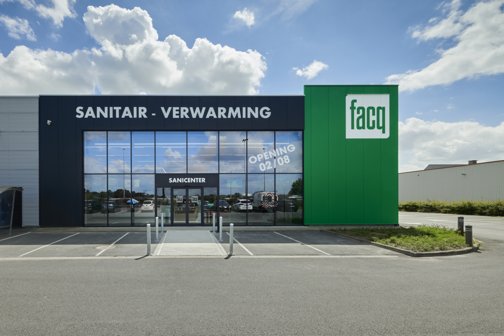 FACQ ouvre un nouveau sanicenter à Waregem