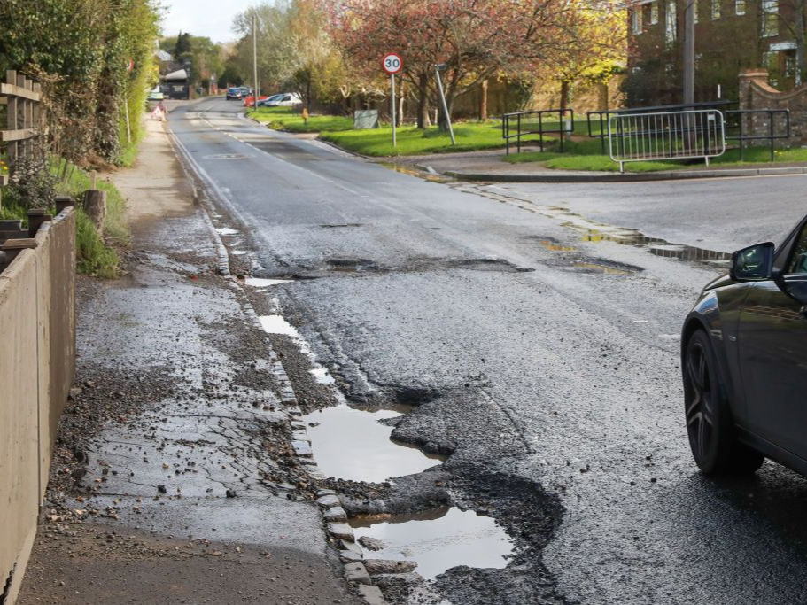 RAC fourth-quarter pothole breakdowns up by a fifth compared to previous three months